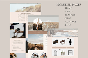 Wix Website Template - Girl Boss