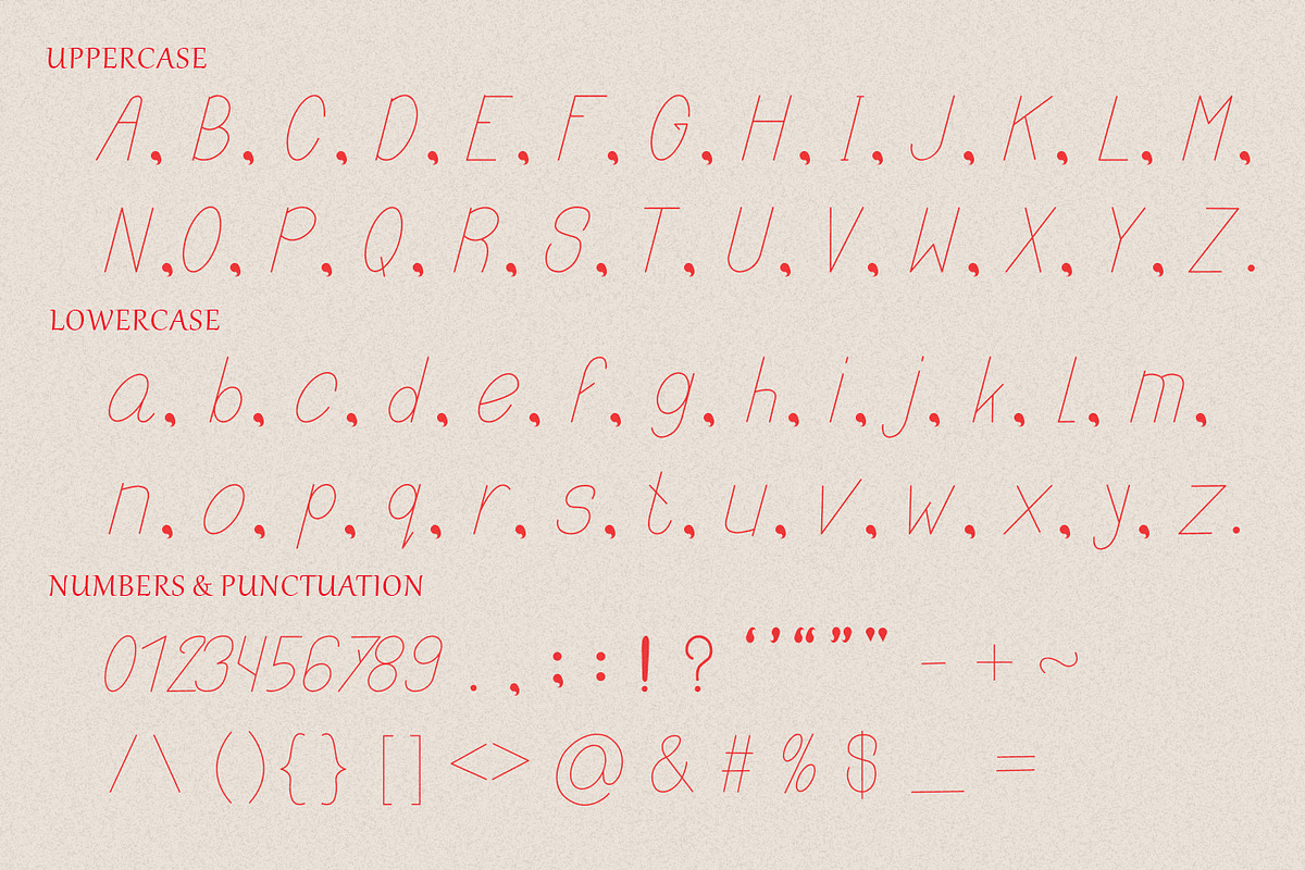 Ingenue Serif Bundle font, a Serif Font by CHIMERA (Photo 13 of 17)