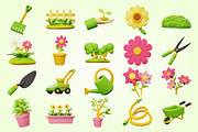 3D Garden Illustration, an Object 3D Model by SLAB! Design (Thumbnail 4 of 4)