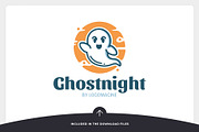 Ghost Night Logo Template, a Branding & Logo Template by LOGOMAGINE (Thumbnail 5 of 16)
