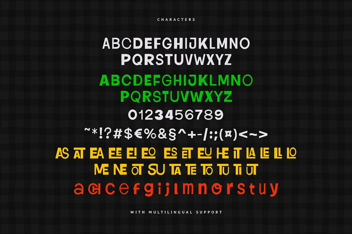 Hello Boyz - Quirky Hand Drawn Fonts, a Handwritten Font by Namara Creative Studio (Photo 11 of 13)