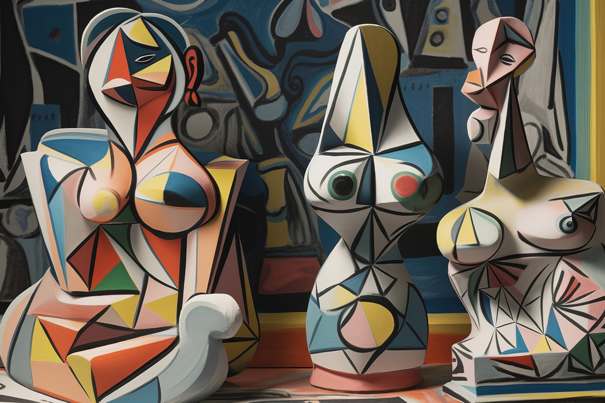 Picasso Backgrounds, a Background Graphic by Handmadefont