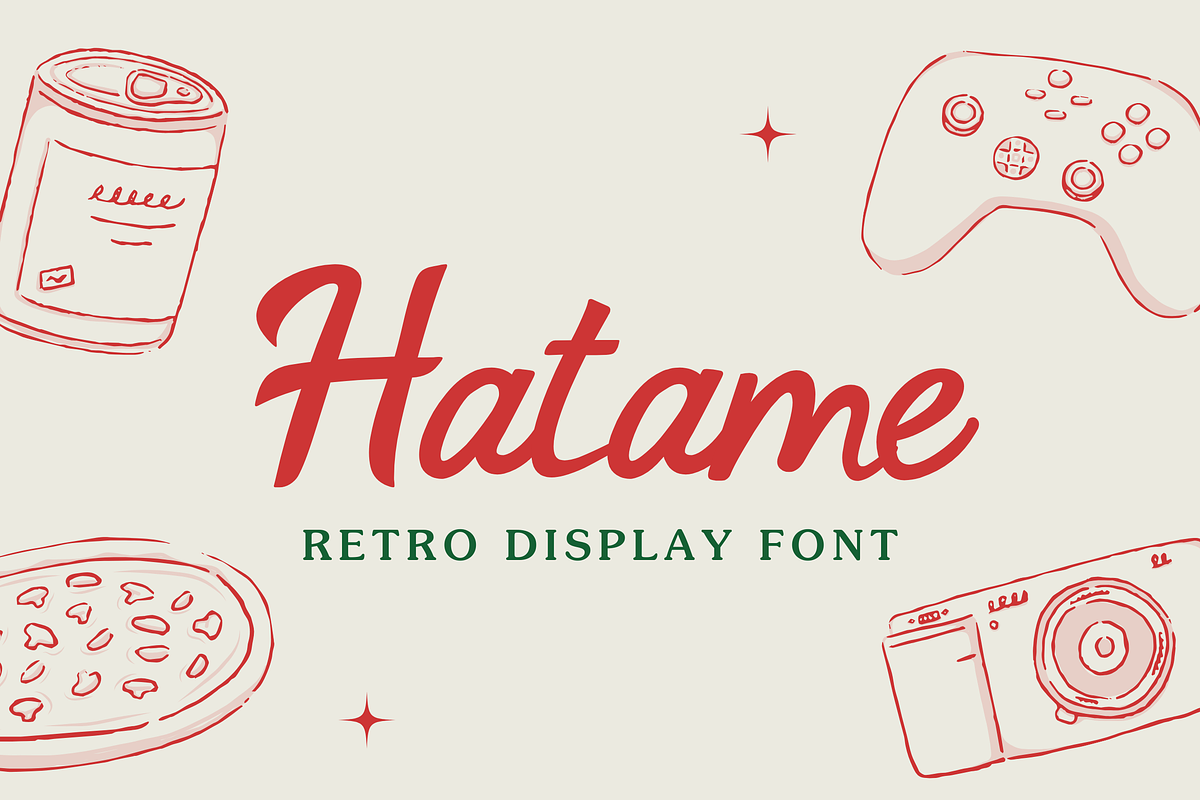 Hatame | Handwritten Font, a Handwritten Font by filosovis (Photo 1 of 5)