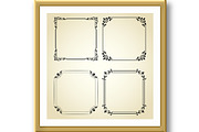 Vintage set of decorative frames, a Pattern Graphic by RODINA (Thumbnail 2 of 3)