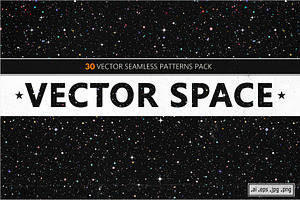 Stellar vector patterns pack