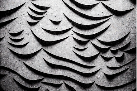 Grey abstract wavy lines with deep, a Background Photo by Sergey Kotenev