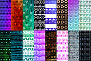 48 Tribal Pattern Textures, a Pattern Graphic by Designbase (Thumbnail 2 of 5)