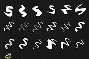 120 lettering brushes for procreate, a Brush Add-On by Endete & Mazak brushes (Thumbnail 4 of 8)