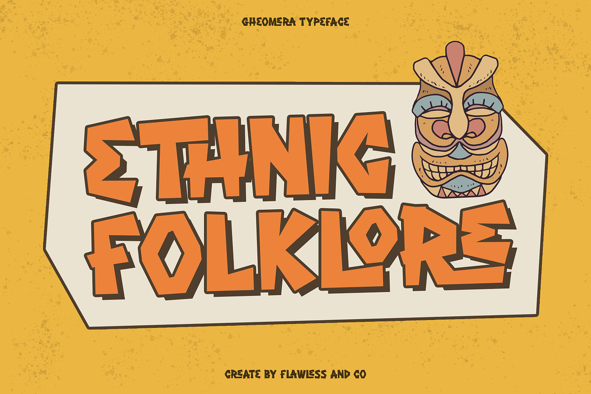 Gheomera - Display Font, a Font by Flawless And Co (Photo 6 of 10)