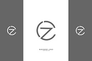 CZ, ZC, C, Z, Abstract Letters Logo, a Background Graphic by art_creater (Thumbnail 2 of 3)