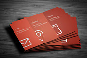 Metro Individual Business Card, a Business Card Template by bouncy (Thumbnail 3 of 4)