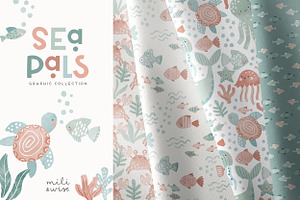 Sea Pals Cute Underwater Collection