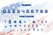 Happy American - Decorative Font, a Serif Font by Brown Cupple (Thumbnail 4 of 8)