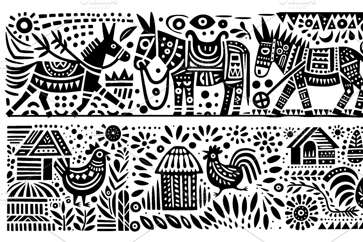 Vintage Transportation Folk Art, a Decorative Illustration by devastd (Photo 12 of 28)