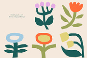Cut Flowers, an Object Graphic by Léo Alexandre (Thumbnail 4 of 5)