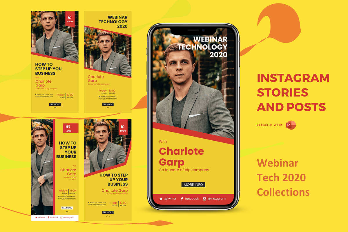SALE | 12 BUNDL INSTAGRAM STORY&POST, a Social Media Template by rivatxfz (Photo 6 of 13)