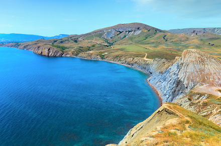 Summer coastline ., a Nature Photo by YuriyB
