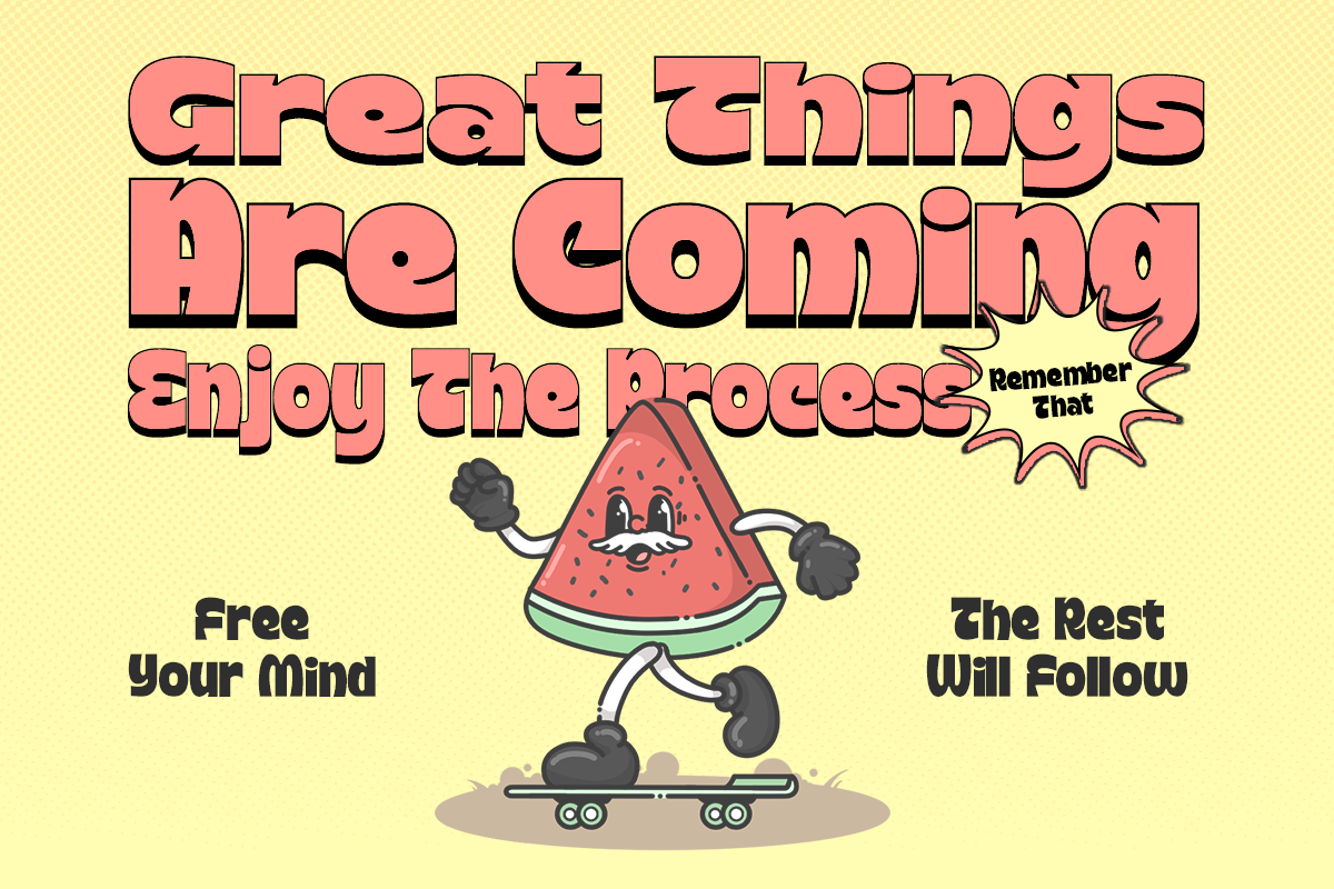 Typologic - Cartoon Family + Assets, a Sans Serif Font by Dharmas Foundry (Photo 11 of 16)