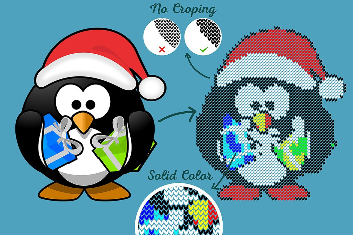 Ugly Sweater Christmas Bundle 70%OFF, an Action Add-On by beetlepixels (Photo 4 of 11)