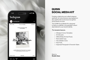 QUINN / Social Media Kit