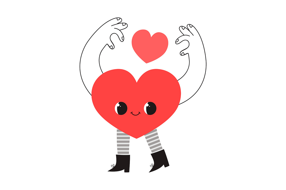 Valentines Day Heart Characters, a Healthcare Illustration by the_myro (Photo 7 of 21)