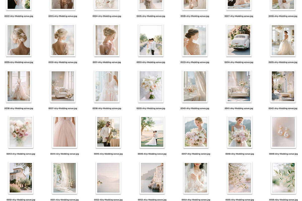 340 Airy Wedding Stock Photo Bundle, a Beauty & Fashion Photo by Allure Art (Photo 58 of 63)