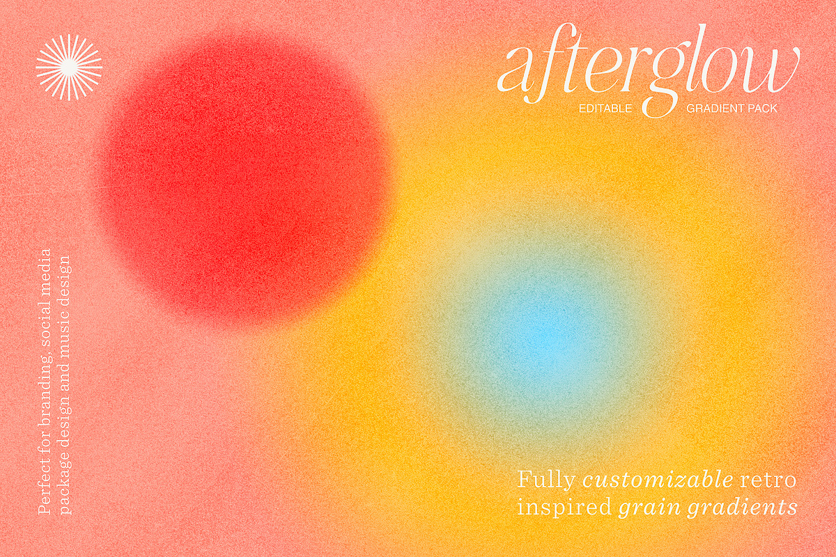 Afterglow Gradient Set, a Texture Graphic by Dylan Roop Design Co. (Photo 2 of 8)