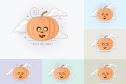 Adorable Halloween characters, an Outline Icon by Polar Vectors (Thumbnail 5 of 11)