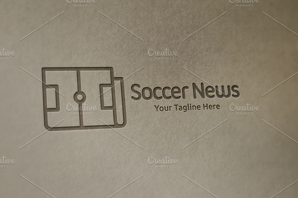 Soccer News Logo, a Branding & Logo Template by Martin-Jamez (Photo 3 of 4)