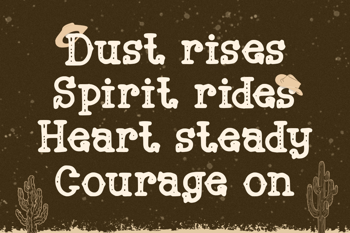 Stone Farmer - Rustic Western Font, a Serif Font by Pandeka Studio