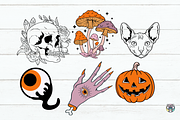 Halloween svg Bundle, Cute Halloween, an Object Graphic by HeyLenaArts (Thumbnail 7 of 7)
