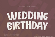 Pufflet Bloom, a Sans Serif Font by MaxArt Foundry (Thumbnail 6 of 6)