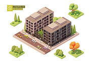 Isometric city map elements, an Object Graphic by tele52 (Thumbnail 24 of 72)