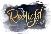 The Restight Script, a Font by figuree studio (Thumbnail 1 of 10)
