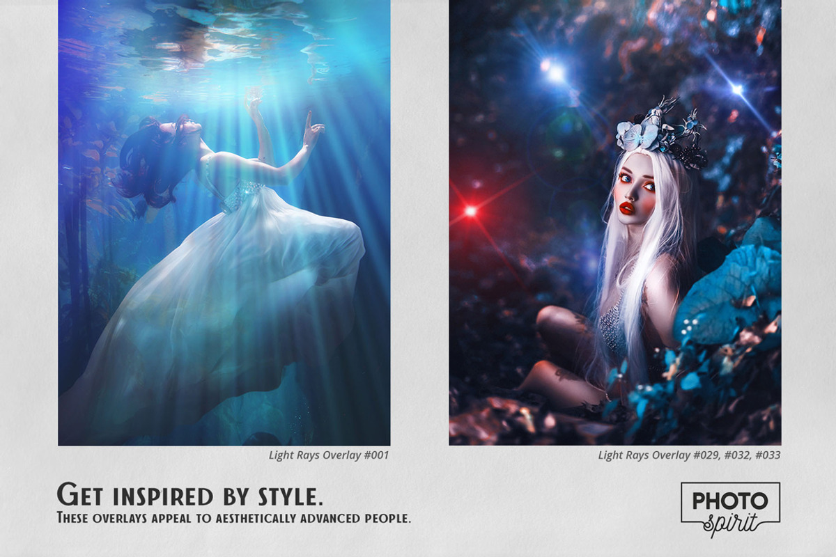 Light Rays Effect Overlays, a Brushes & More by PhotoSpirit (Photo 7 of 10)