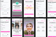 EchoMatch - Dating Mobile Apps UI, an UI Kit Template by Creative Perspective (Thumbnail 4 of 7)