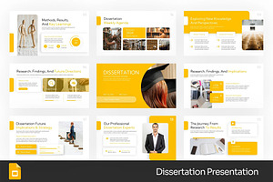 Dissertation Google Slides, PPoint, a Presentation Template by Fit-tee