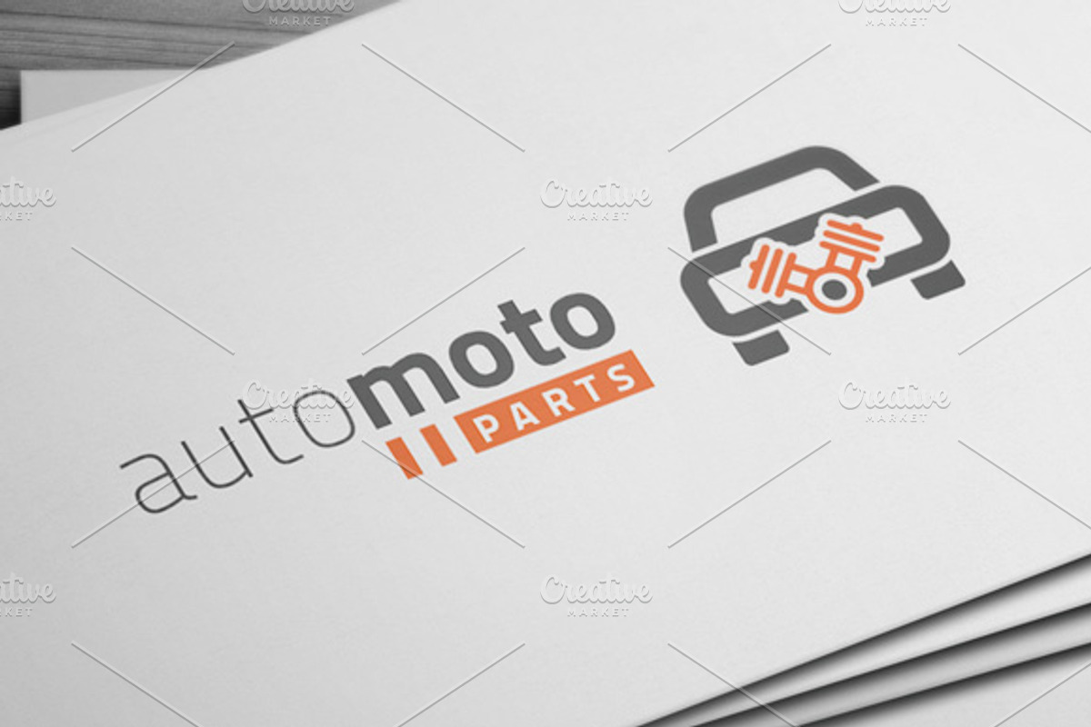 AutoMoto Parts Logo, a Branding & Logo Template by artnook (Photo 4 of 5)