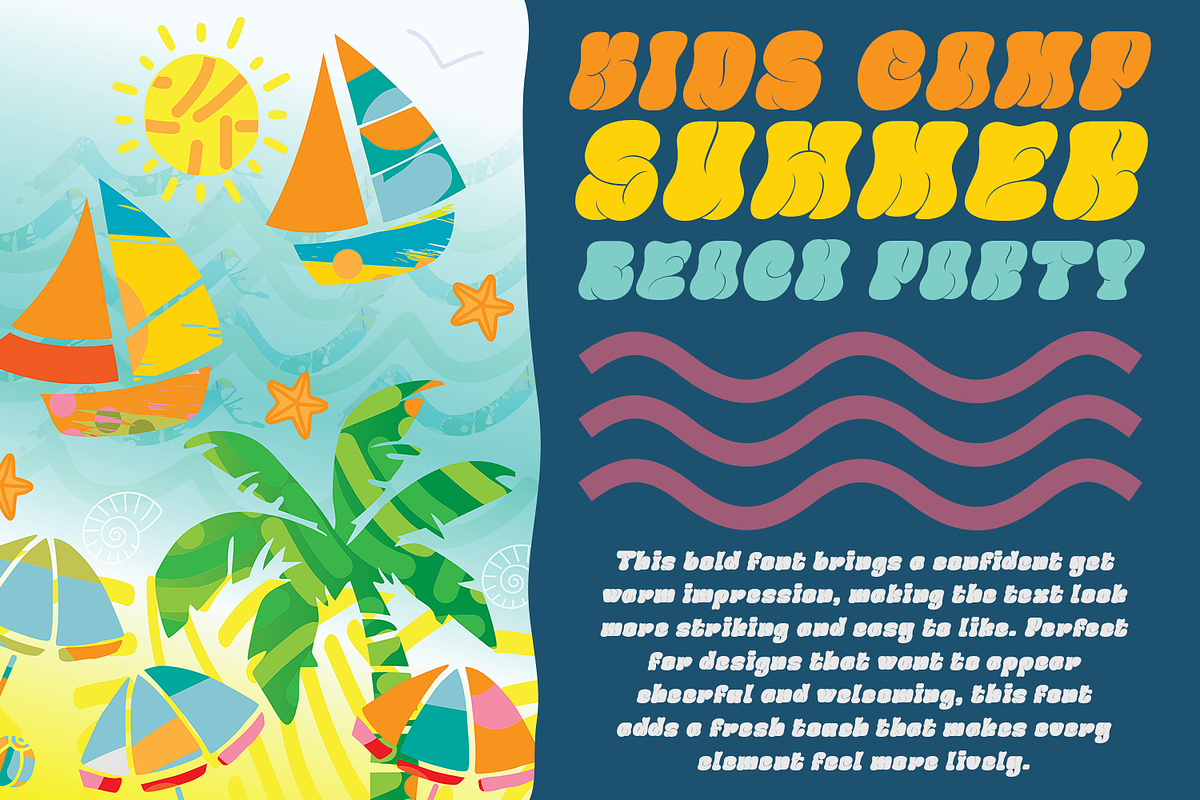Greasy Bubble Font, a Font by madeDeduk (Photo 9 of 10)