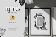 OBSCURED Black Floral collection, a Decorative Illustration by Anastezia Luneva (Thumbnail 4 of 8)
