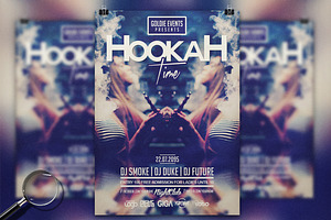 Hookah Chill Time | Flyer Template