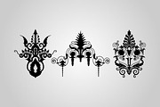 50 Ornamental Flourishes (Vector), an Object Graphic by BIOWORKZ (Thumbnail 3 of 5)