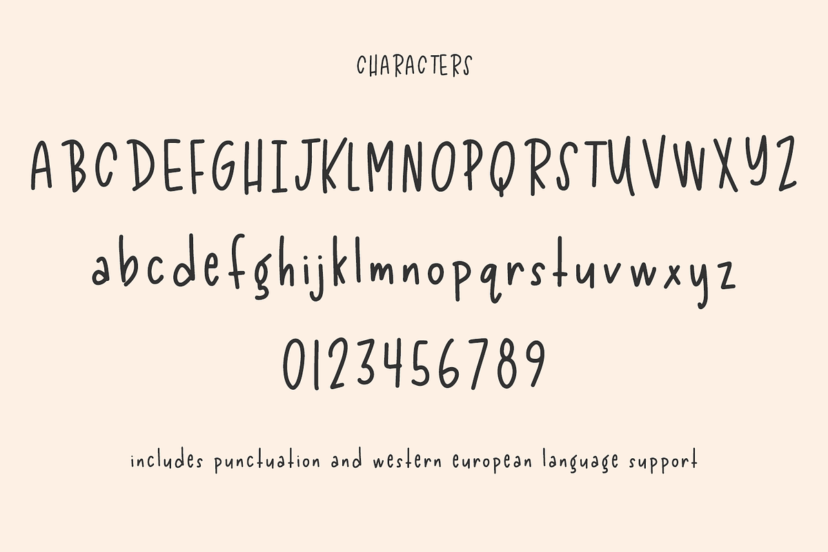 Candy Wrapper - A Handlettered Font, a Sans Serif Font by Beck McCormick (Photo 10 of 10)