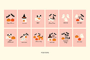 Happy Dog Halloween, an Animal Illustration by EltaMaxArt (Thumbnail 5 of 6)