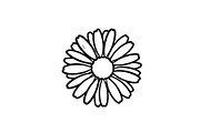 Daisy Flower Line Art Vector Bundle0, an Illustration by jahid234 (Thumbnail 49 of 51)
