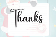 Santa Signature | Script Font, a Handwritten Font by Scratchones (Thumbnail 9 of 9)