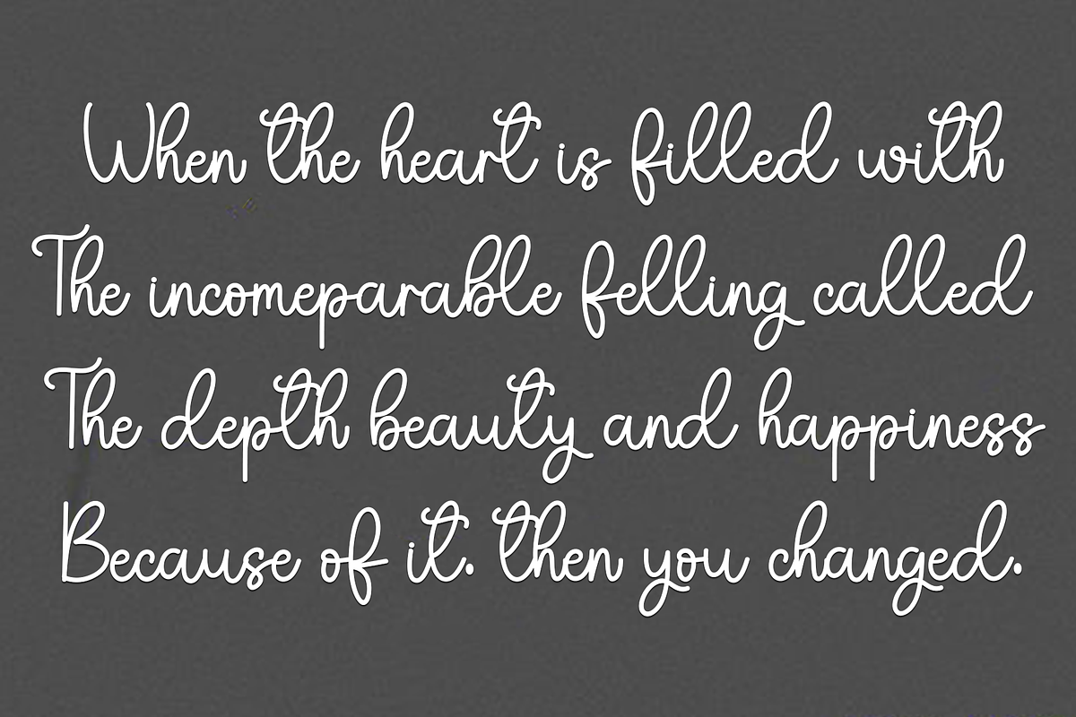 Sunday, a Handwritten Font by FreshTypeINK (Photo 7 of 8)