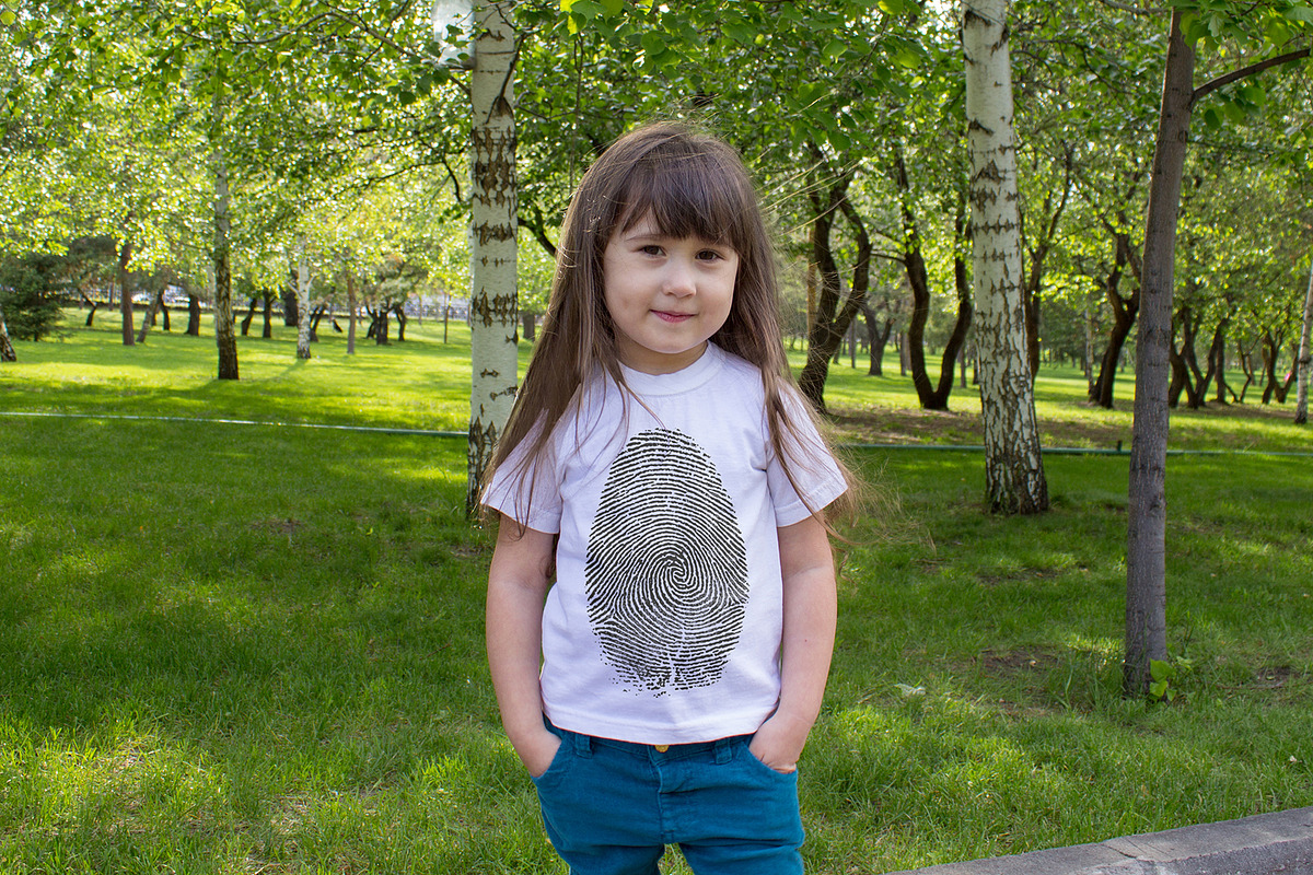 100 Kid's T-Shirt Mock-Up 2018 #22, a Shirt Mockup by Freeman Studio (Photo 101 of 107)