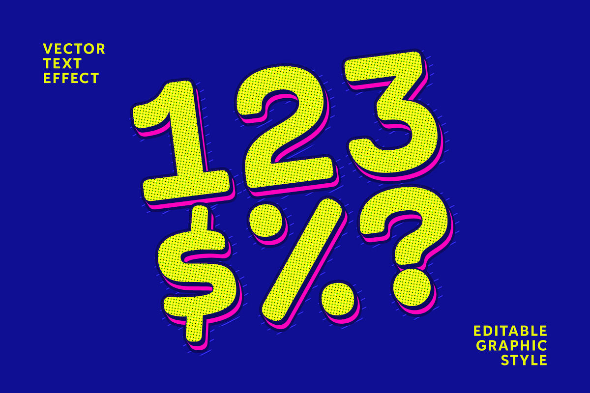 Comic Halftone Pop Dotted Text Effec preview 2