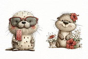 Whimsical summer seal Clipart, an Illustration by Designworld (Thumbnail 3 of 8)